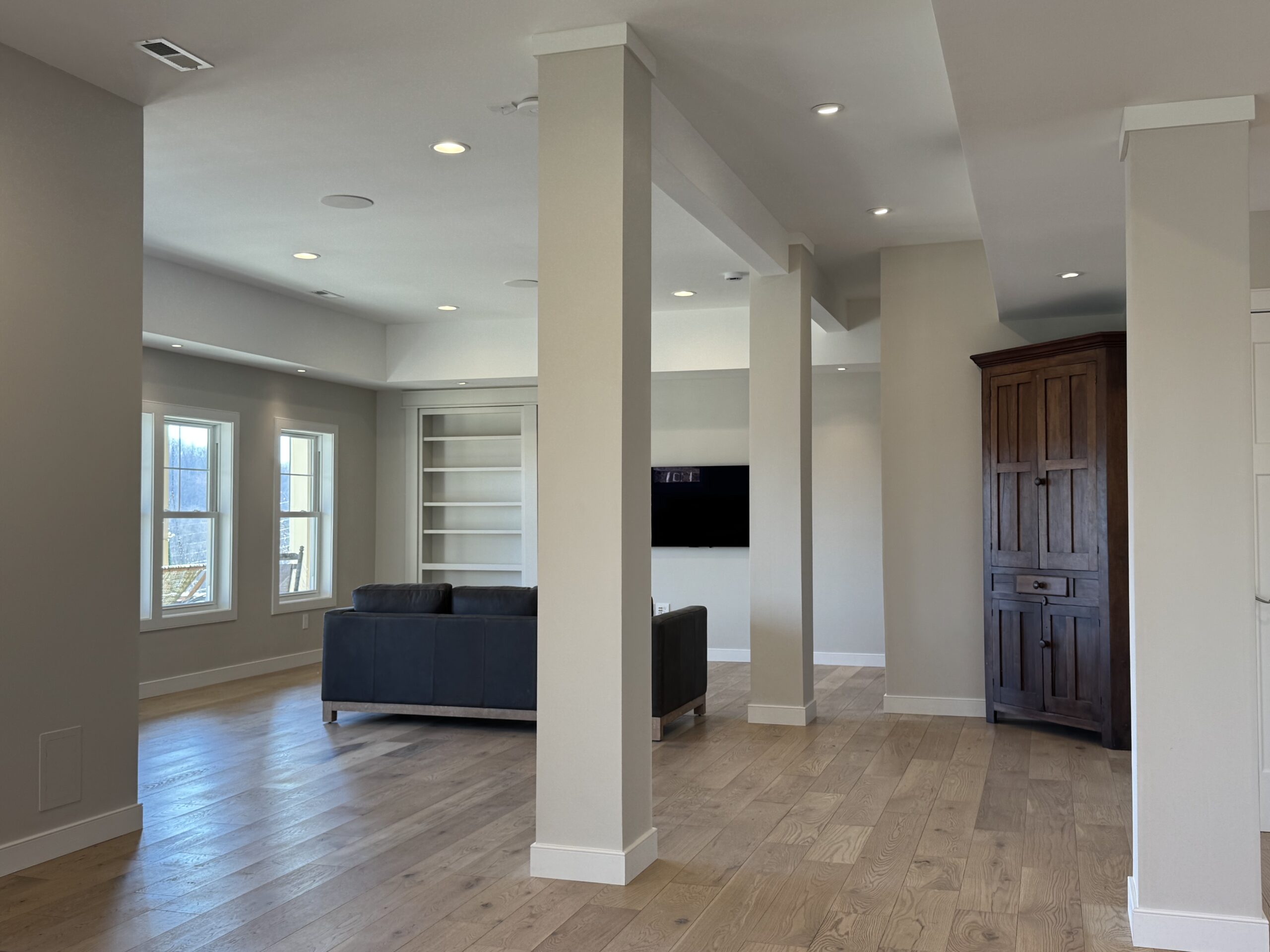 Custom Basement In Shepherdstown, WV
